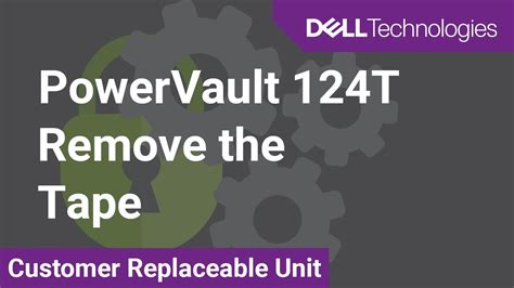 dell powervault 124t tape stuck in drive pdf manual